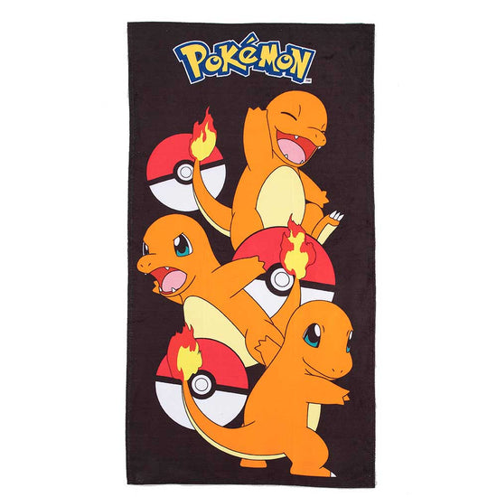 Charmander Pokemon Beach Towel