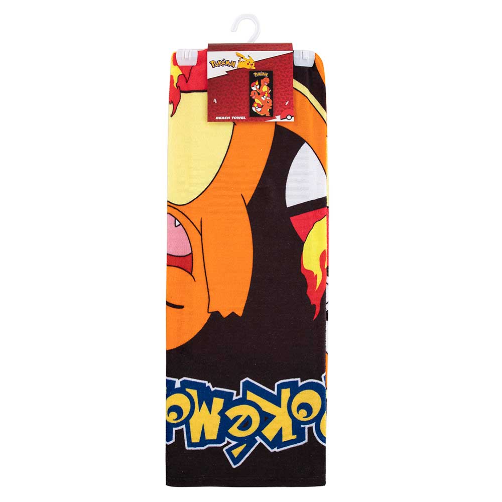 Charmander Pokemon Beach Towel