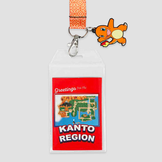Charmander (Pokemon) Kanto Region Lanyard