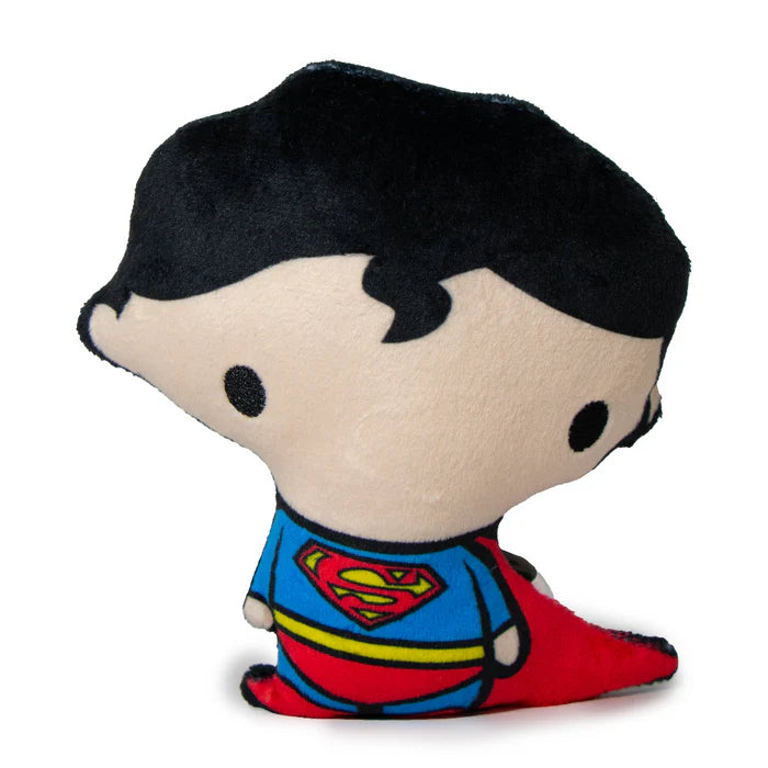 Chibi Superman Squeaky Plush Dog Toy