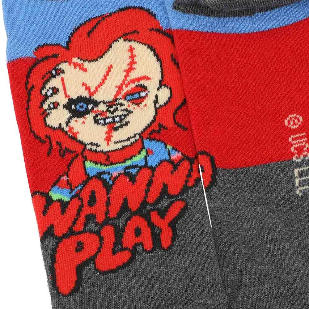 Child's Play Chucky 5-Pack Women's Ankle Socks