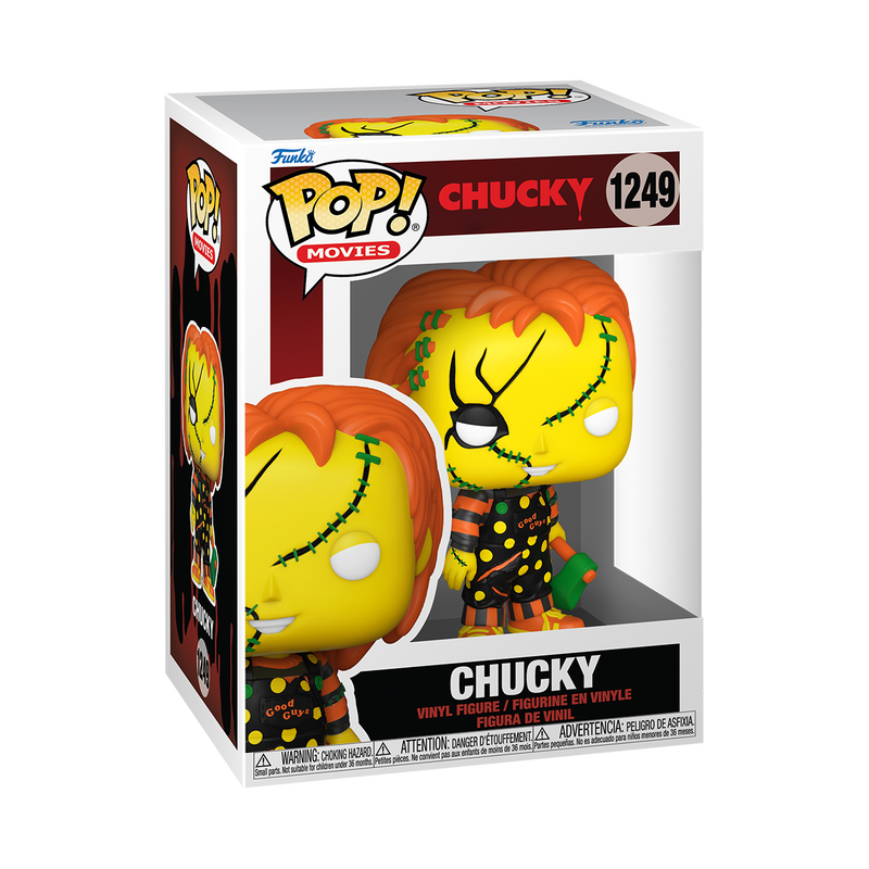 Chucky Funko Pop! Black Light Chucky with Axe