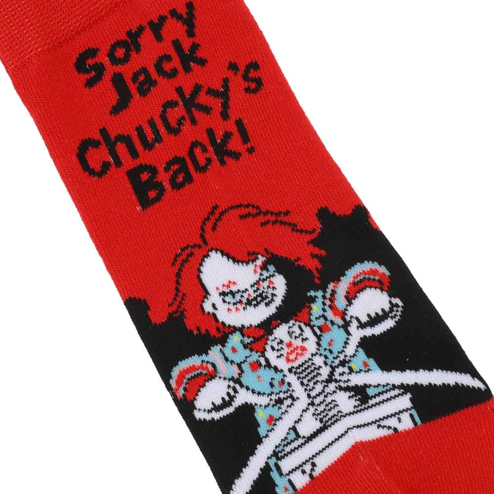 Chucky Child's Play Crew Sock 5 Pack