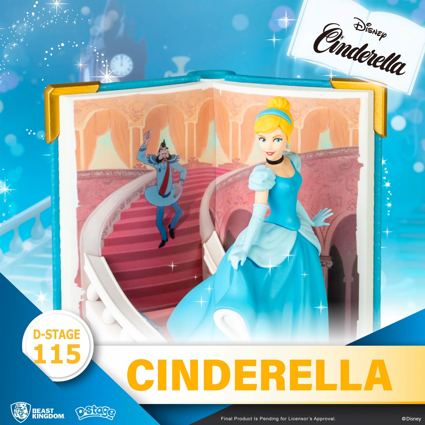 Cinderella (Cinderella) Disney D-Stage Story Book Series Statue