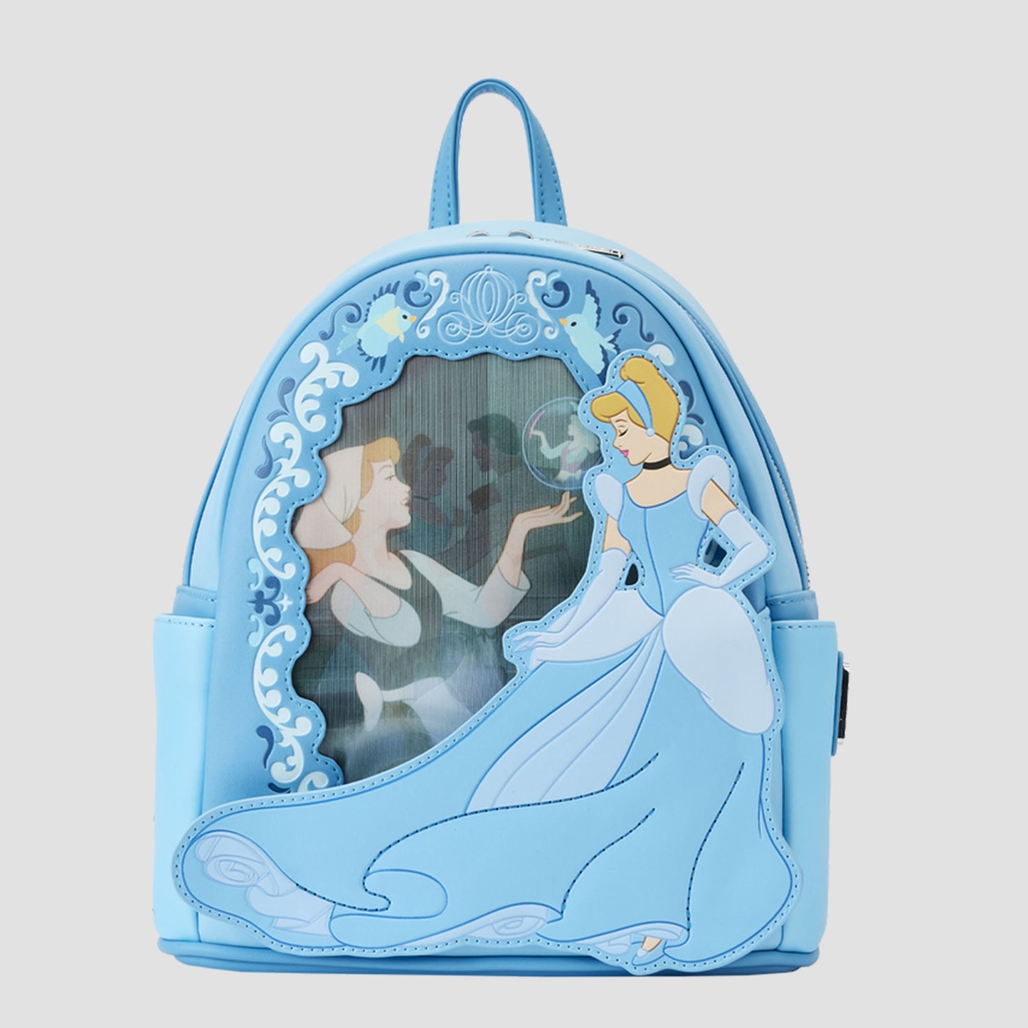 Cinderella (Disney) Lenticular Princess Series Mini Backpack by Loungefly