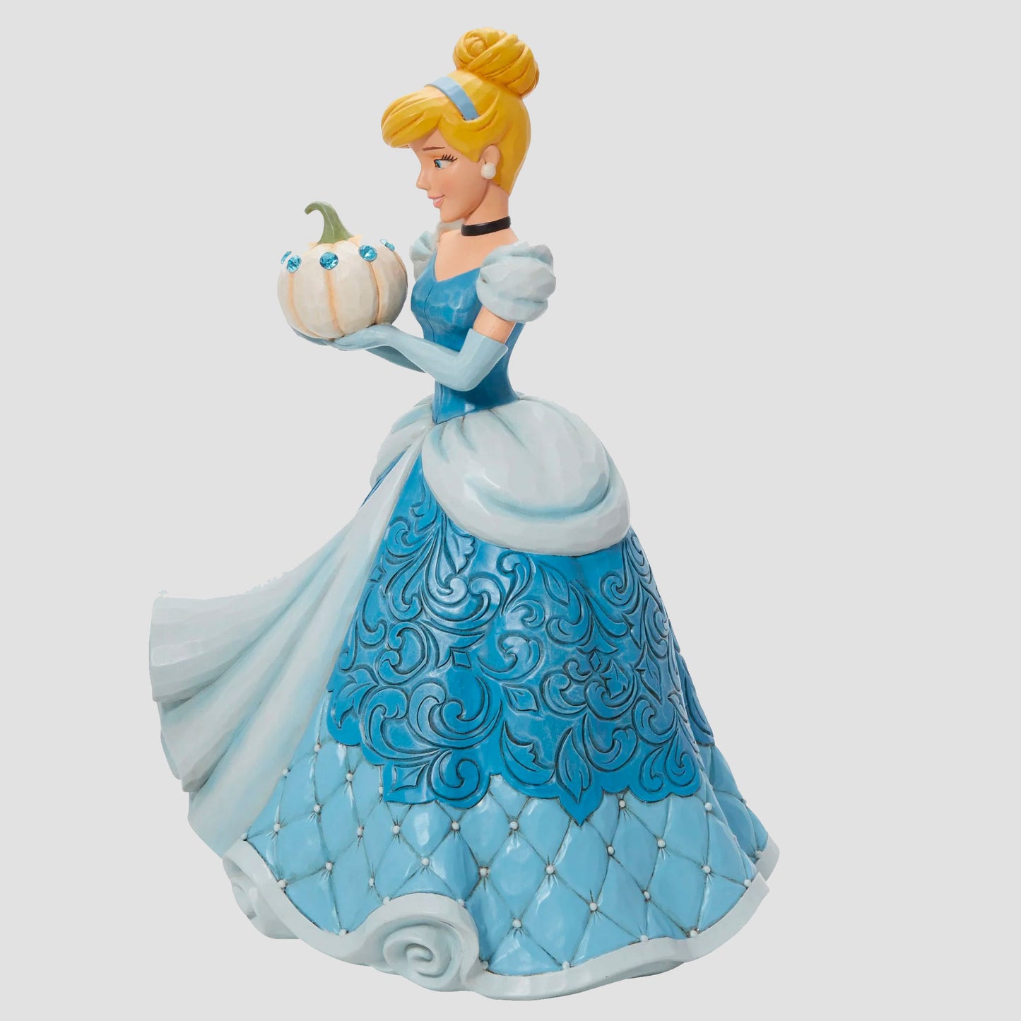 Cinderella "The Iconic Pumpkin" (Cinderella) Deluxe Disney Traditions Statue