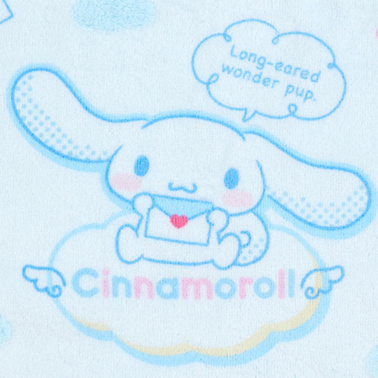 Cinnamoroll Fleece Sanrio Face Towel