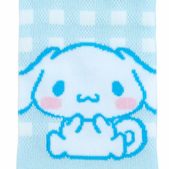 Cinnamoroll Gingham Sanrio Women's Ankle Socks