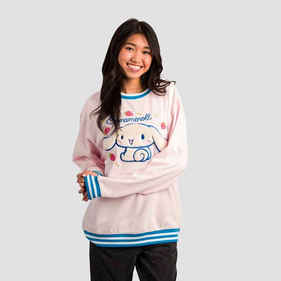 Cinnamoroll (Hello Kitty & Friends) Sanrio Applique Long Sleeve Sweatshirt