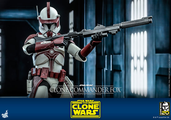 *Pre-Order* Clone Commander Fox (Star Wars: The Clone Wars) 1:6 Scale Figure by Hot Toys