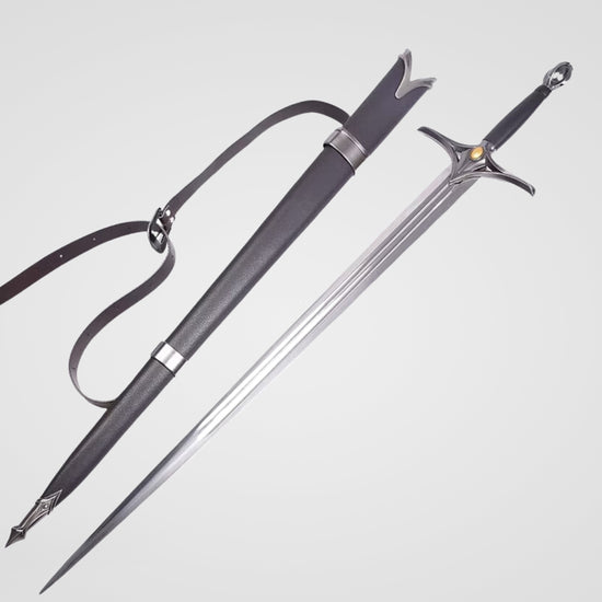 Commander Galadriel's Sword (Lord of the Rings: Rings of Power) Metal Prop Replica