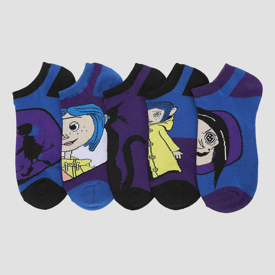 Coraline Characters Ankle Socks Set