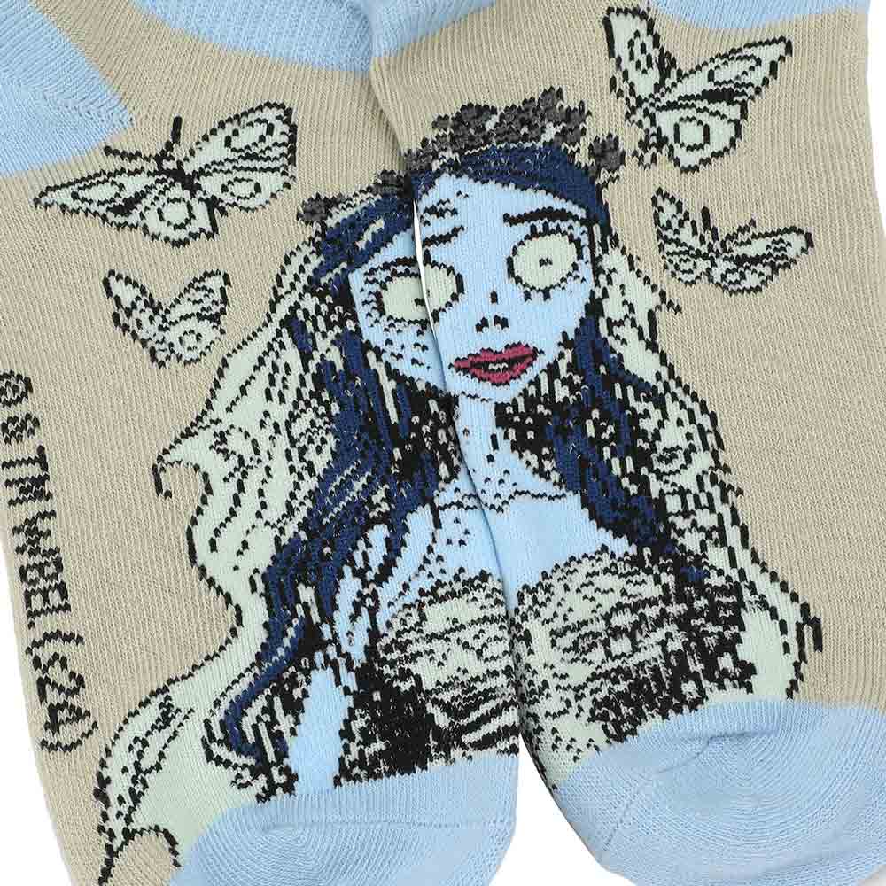 Corpse Bride 5-Pack Women's Ankle Socks