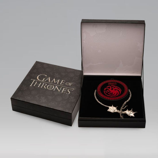 Load image into Gallery viewer, Daenerys Targaryen (Game of Thrones) Flying Dragon Wrap Around Necklace
