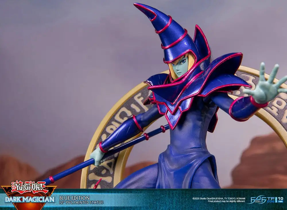 Load image into Gallery viewer, Dark Magician (Yu-Gi-Oh!) Blue Edition PVC Statue
