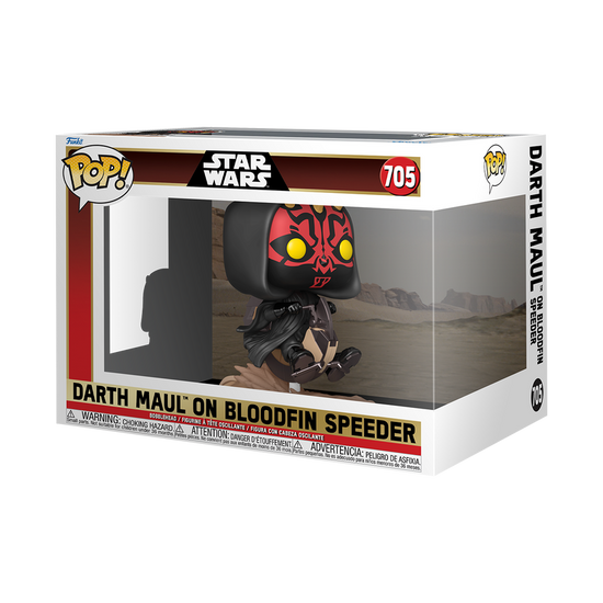 Darth Maul on Bloodfin Speeder Star Wars Funko Pop!