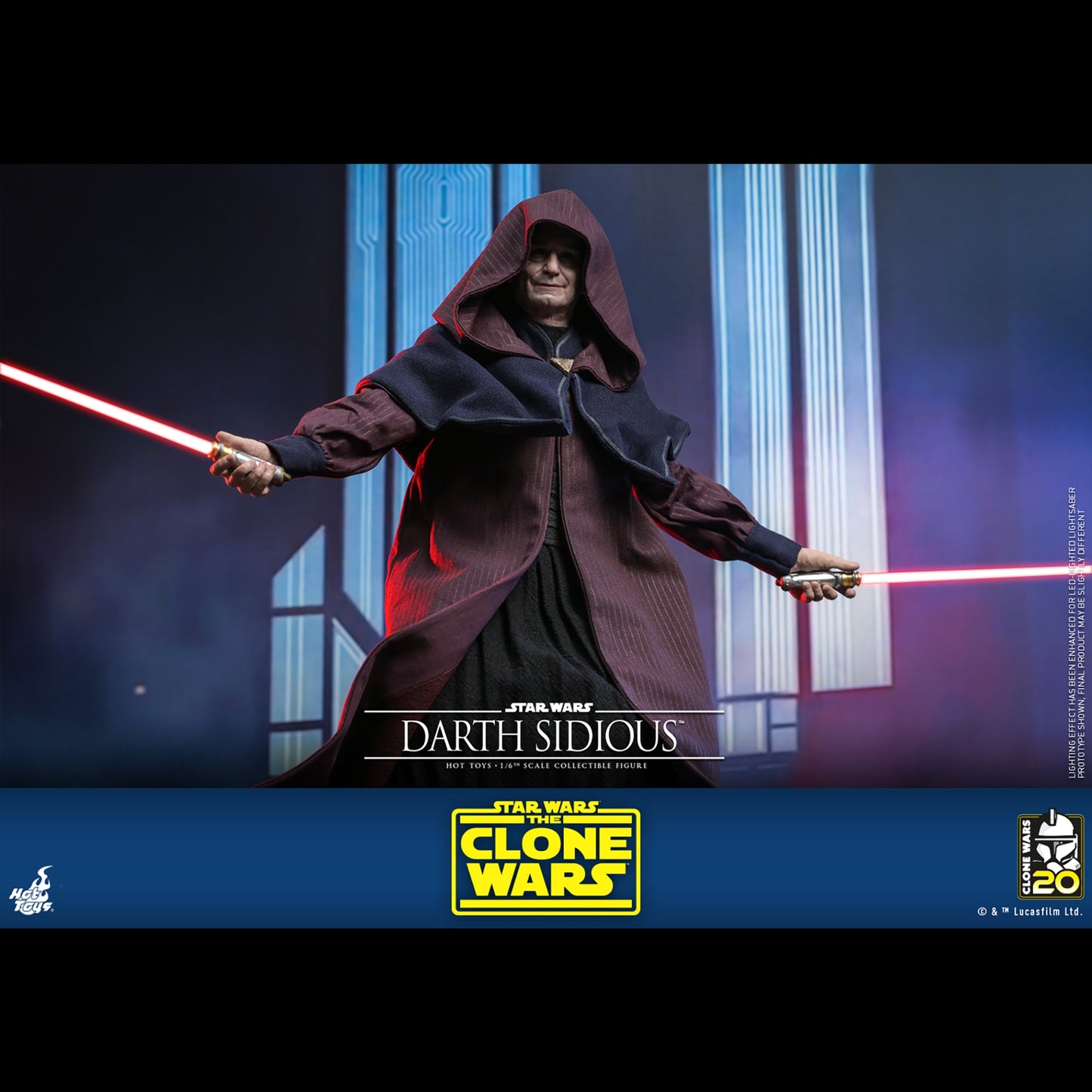 Pre-Order* Darth Sidious (Star The Clone Wars) 1:6 Scale Collector's Outpost
