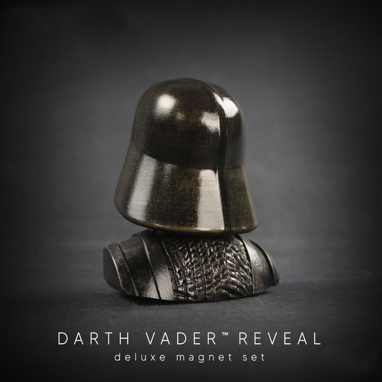 Load image into Gallery viewer, Darth Vader Helmet &amp;quot;Reveal&amp;quot; (Star Wars) Artisan Magnet Set
