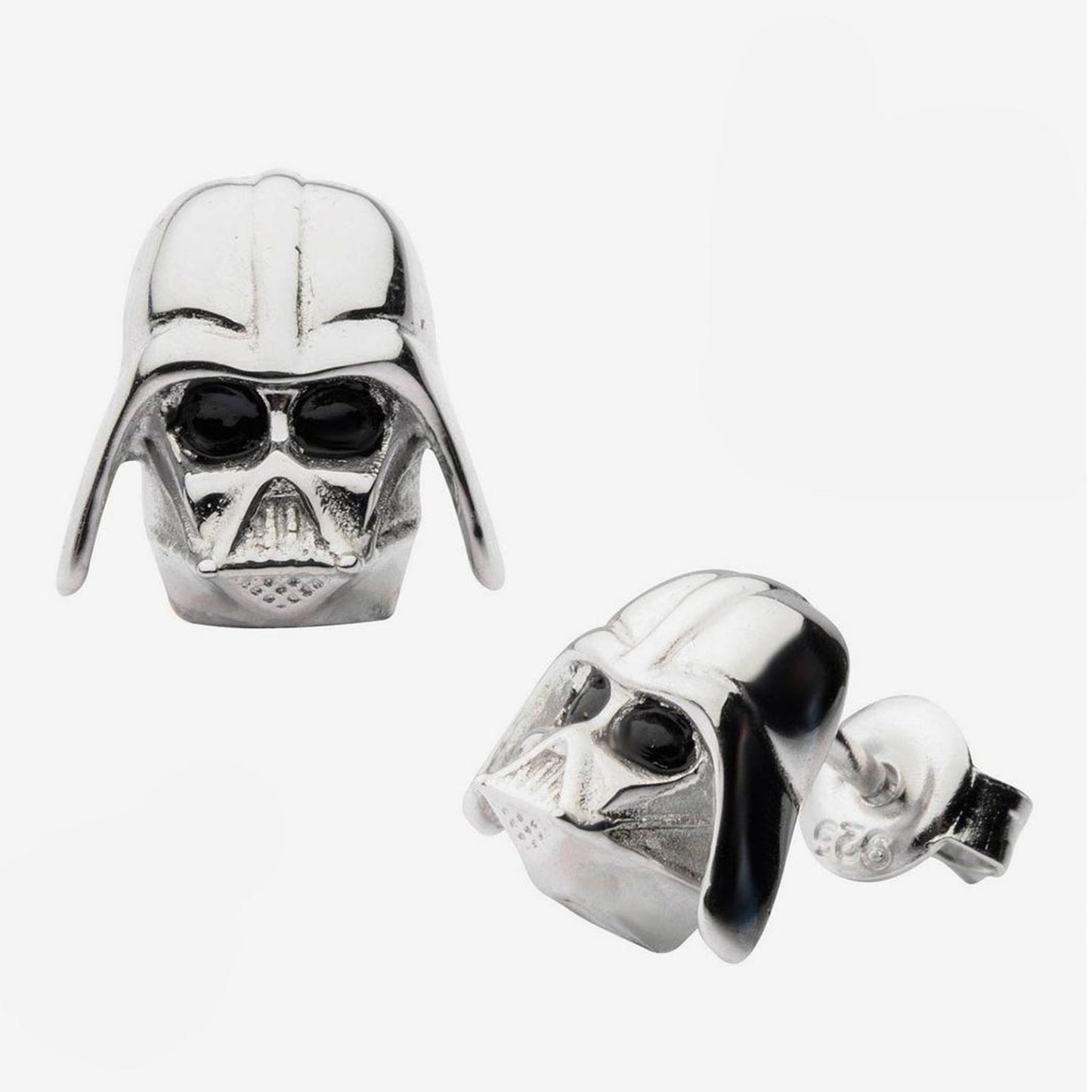Darth Vader (Star Wars) Sterling Silver Stud Earrings