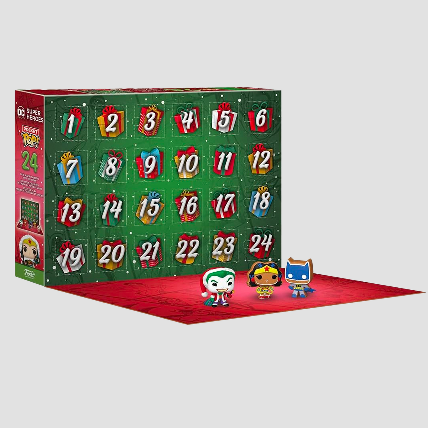 DC Comics (2023 Edition) Super Heroes Funko Pocket Pop! Advent Calendar