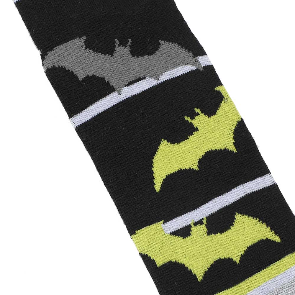 DC Comics Batman Mens Crew Socks 5-Pack