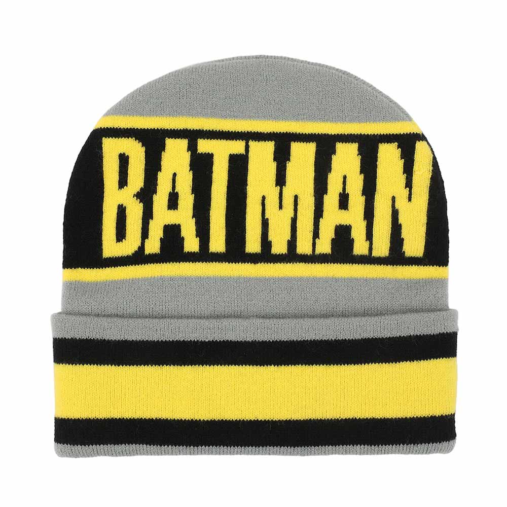 Batman DC Comics Varsity Knit Beanie