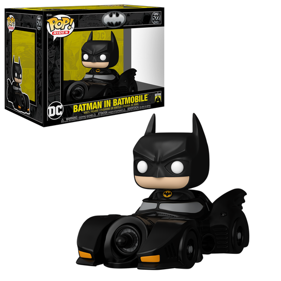 DC Comics Funko Pop! Deluxe Batman in Batmobile 1989 #522