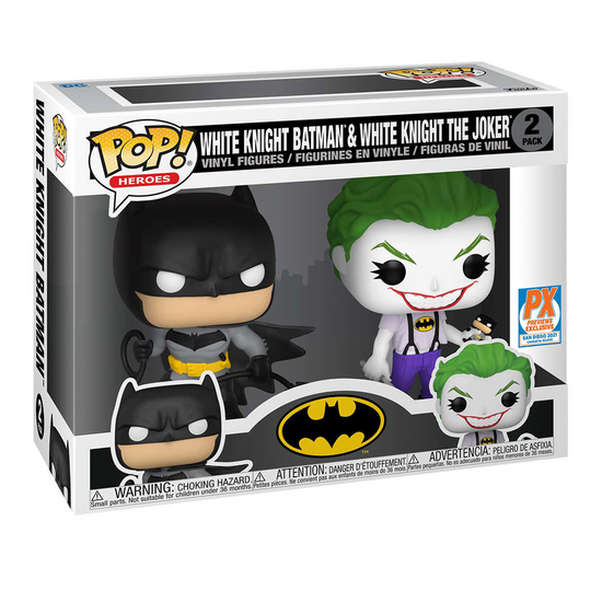 DC Comics Funko Pop! White Knight Batman & Joker PX Exclusive 2-Pack