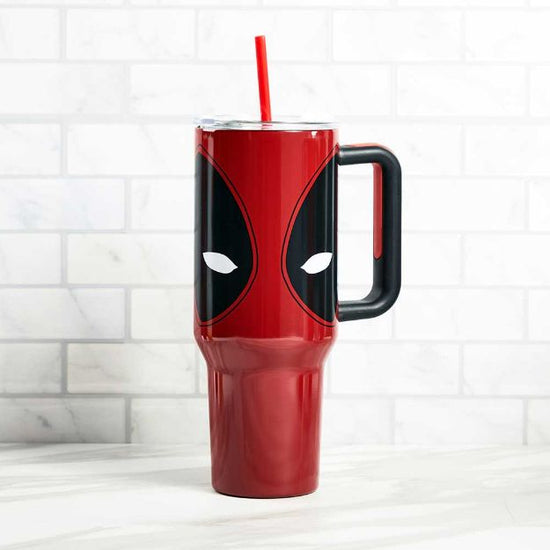 Deadpool "DUH!" Stainless Steel Marvel Travel Mug 40oz