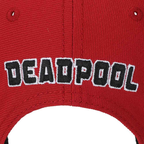 Deadpool Marvel Flat Bill Snapback Hat.