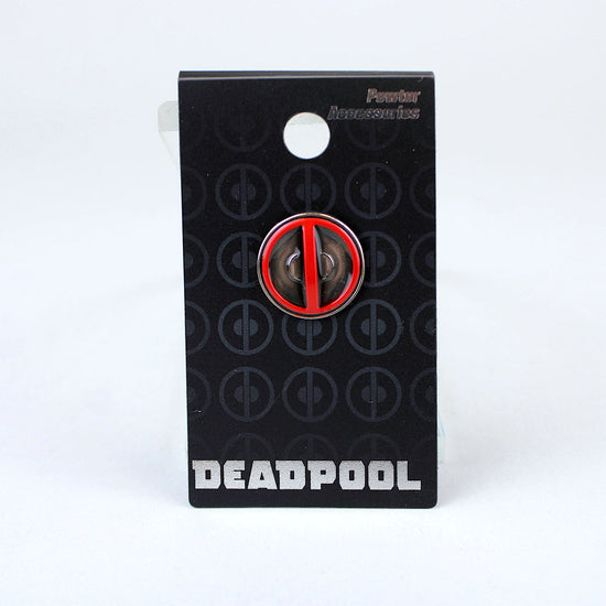 Load image into Gallery viewer, Deadpool Marvel Logo Color Pin
