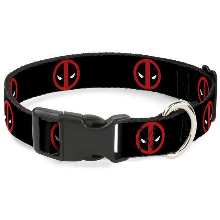 Deadpool Nylon Buckle Dog Collar