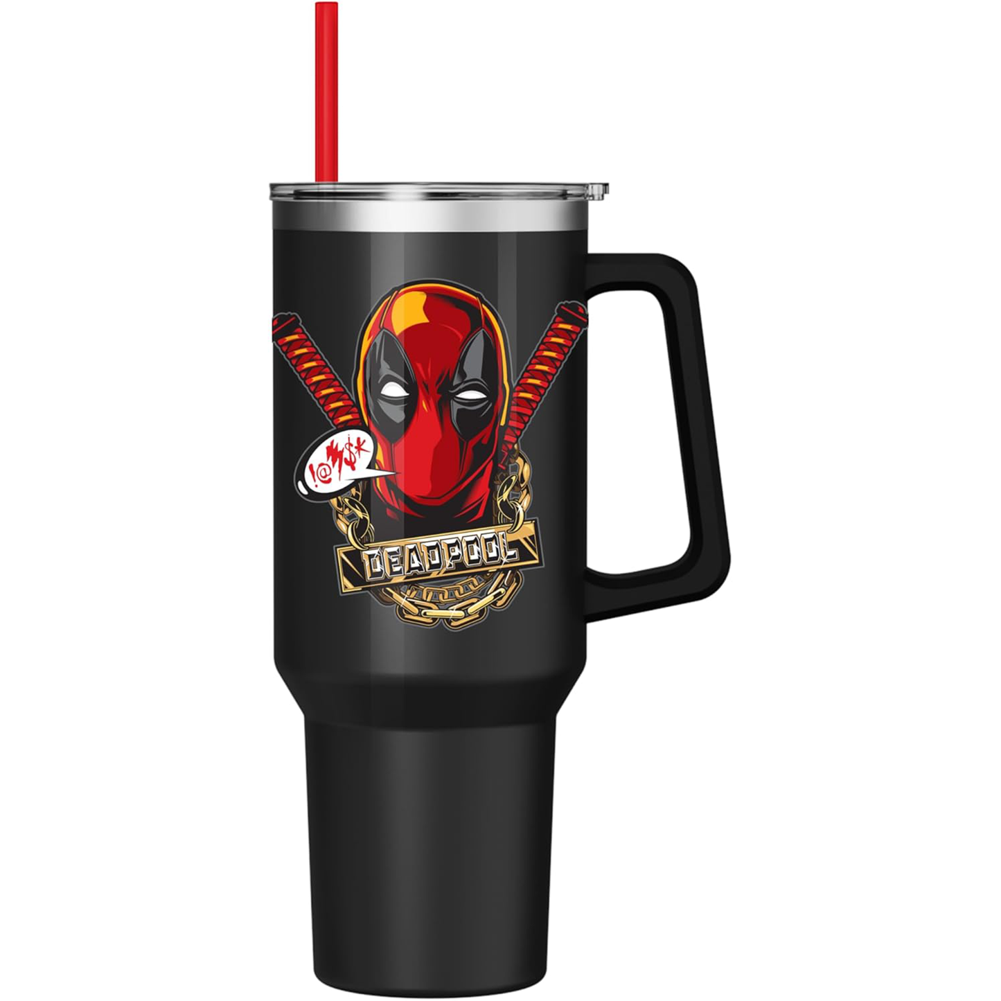 Deadpool Stainless Steel Marvel Travel Mug 40oz