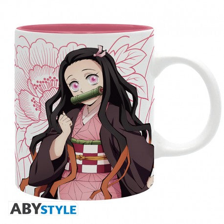 Demon Slayer Nezuko Kamado Floral 11oz Ceramic Mug