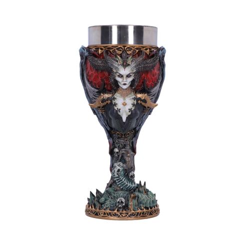 Diablo IV Lilith Collectible Sculpted Goblet by Nemesis Now