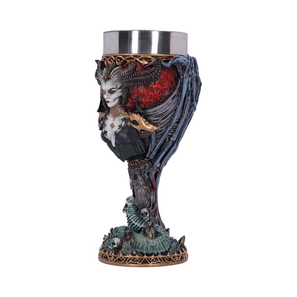 Diablo IV Lilith Collectible Sculpted Goblet by Nemesis Now