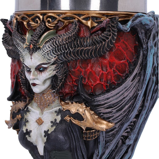 Diablo IV Lilith Collectible Sculpted Goblet by Nemesis Now