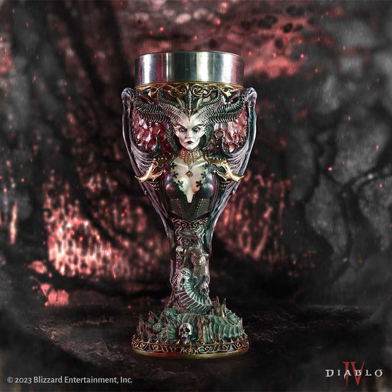 Diablo IV Lilith Collectible Sculpted Goblet by Nemesis Now