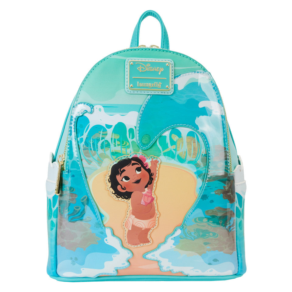 Disney Moana Ocean Waves Mini Backpack by Loungefly