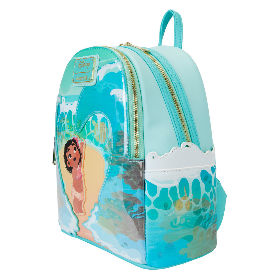 Disney Moana Ocean Waves Mini Backpack by Loungefly