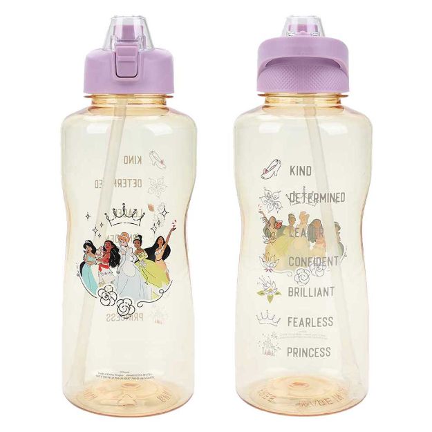 Disney Princess Motivational Water Bottle