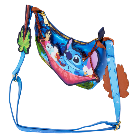 Disney Stitch Camping Cuties Crossbody Bag by Loungefly