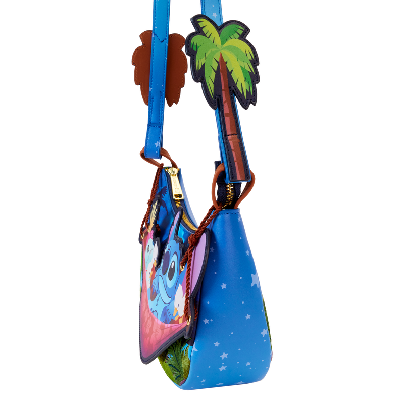 Disney Stitch Camping Cuties Crossbody Bag by Loungefly