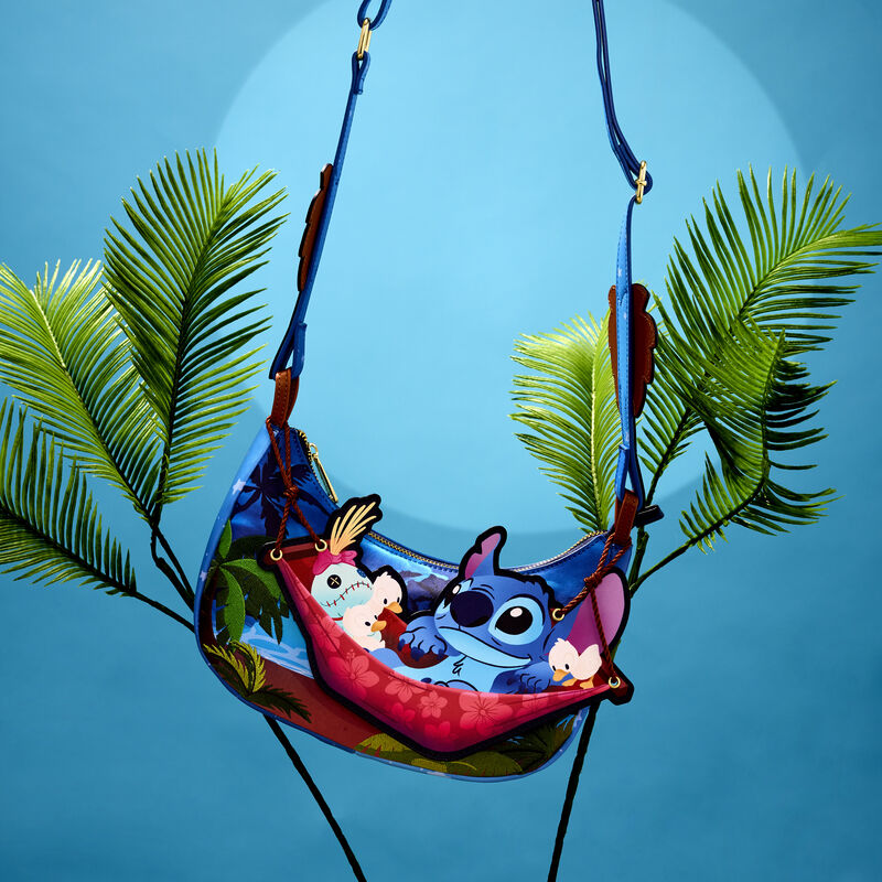 Disney Stitch Camping Cuties Crossbody Bag by Loungefly