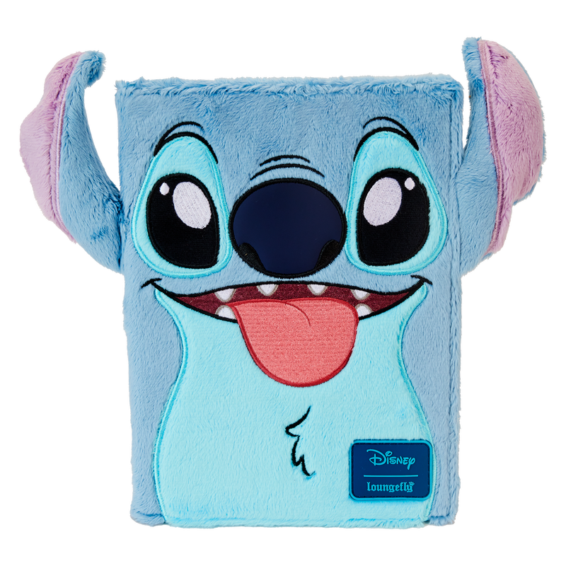 Disney Stitch Plush Refillable Softcover Journal