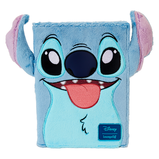 Disney Stitch Plush Refillable Softcover Journal