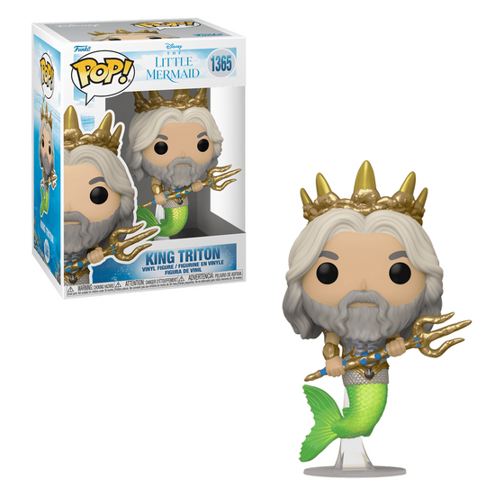 Disney The Little Mermaid Funko Pop! King Triton