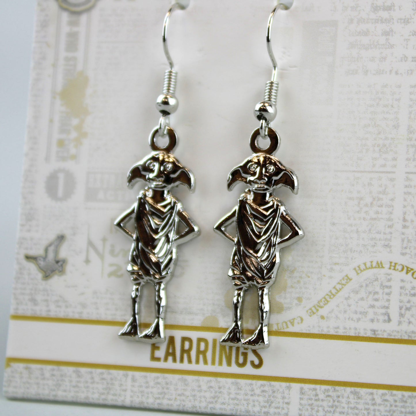 Load image into Gallery viewer, dobby-the-house-elf-harry-potter-hook-earrings
