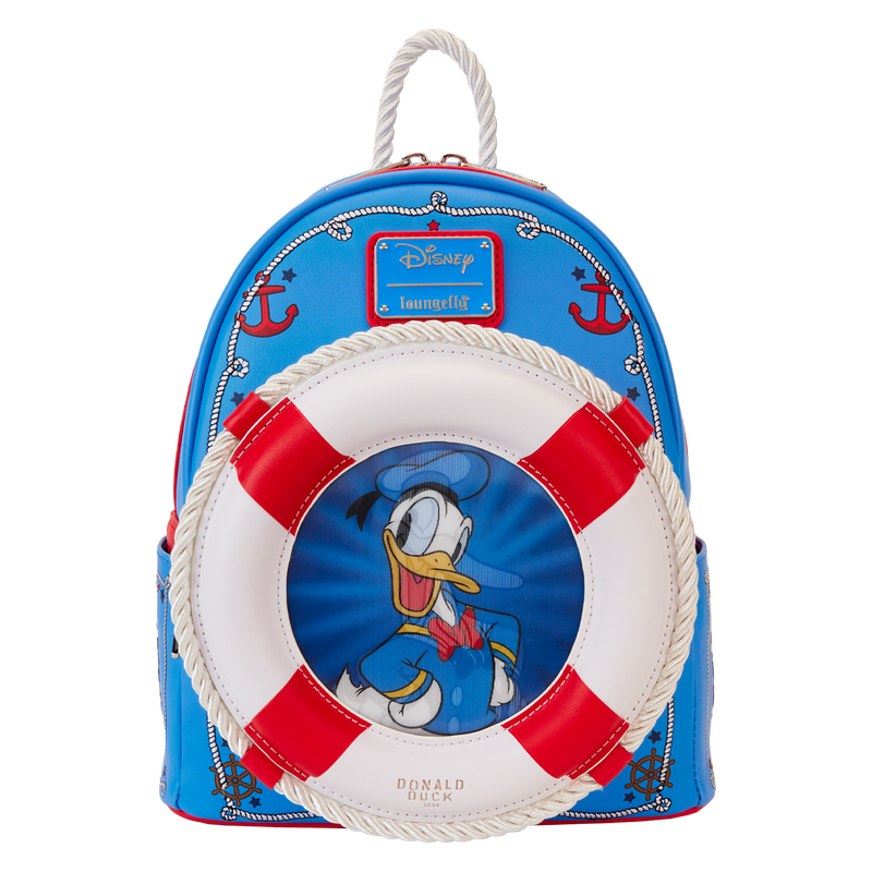 Donald Duck 90th Anniversary Lenticular Mini Backpack by Loungefly