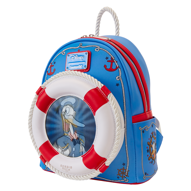 Donald Duck 90th Anniversary Lenticular Mini Backpack by Loungefly